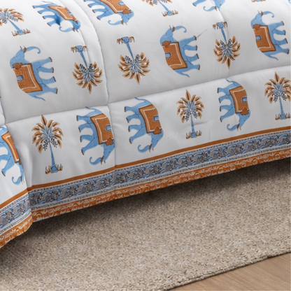 Designer Jaipuri Prints 6 Pc Comforter Set – 100% Cotton Comfort