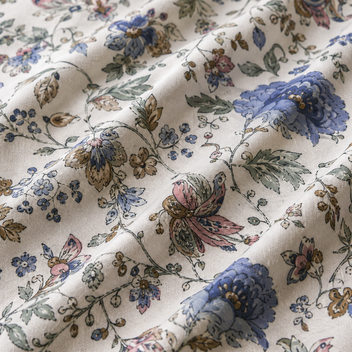 Floral Garden Double Bed Bedsheet with 2 Pillow Covers | Kids Bedding