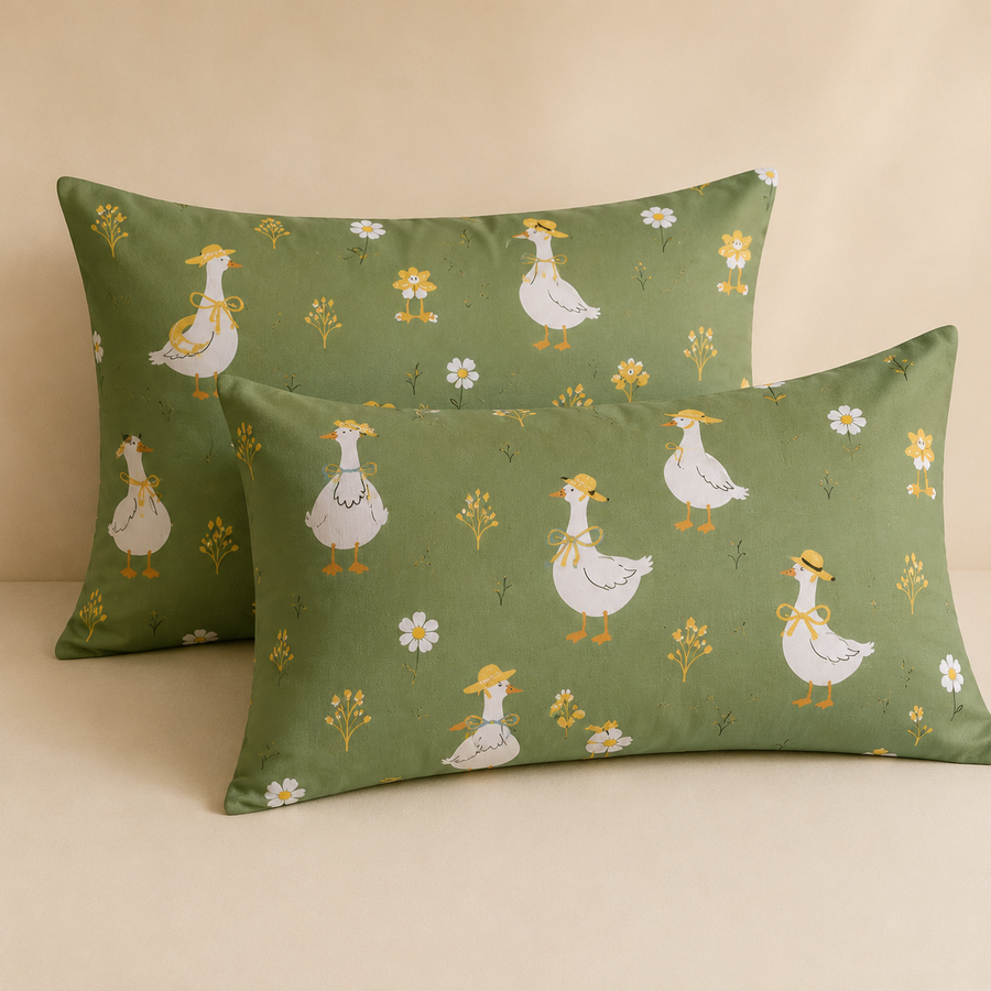 2 Pillow Covers