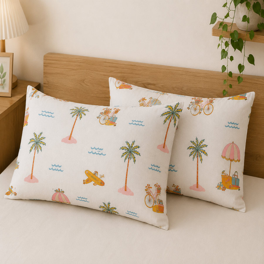 2 Pillow Covers