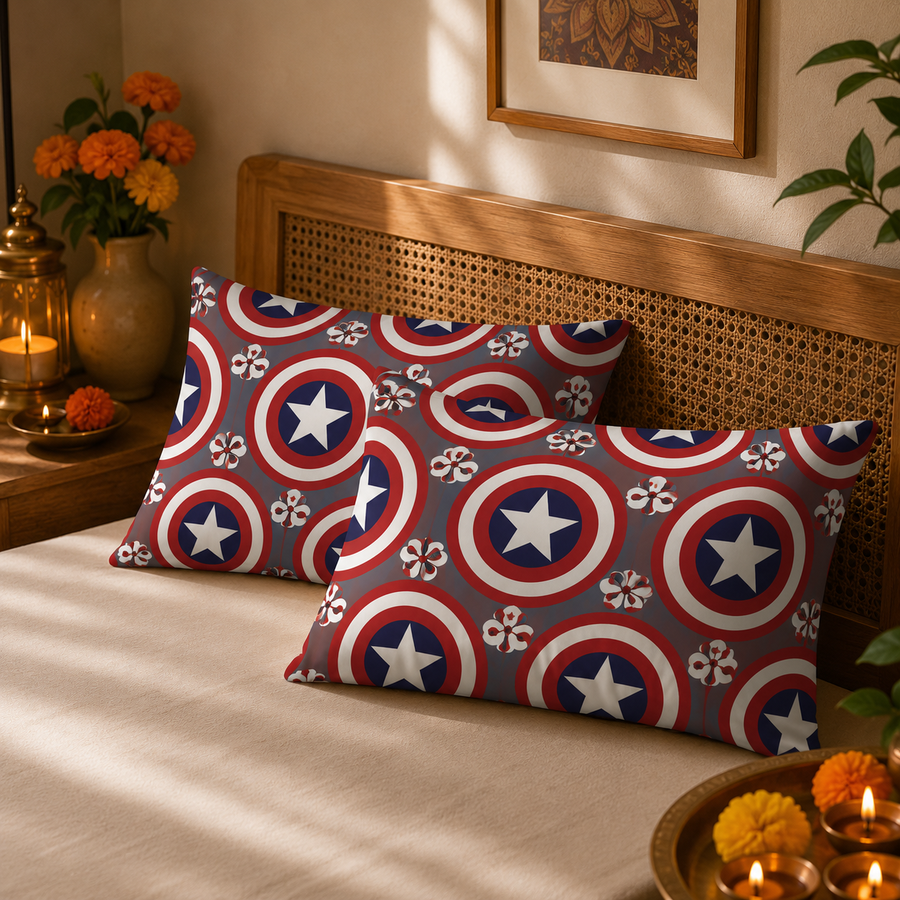 2 Pillow Covers