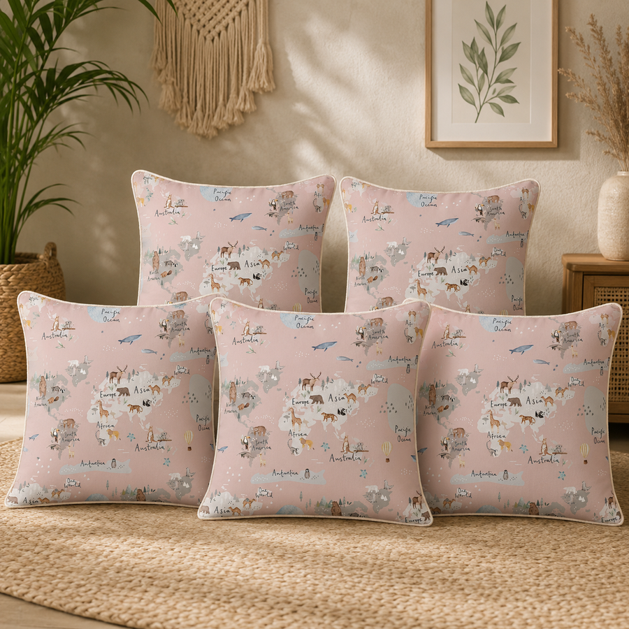5 Cushion Covers