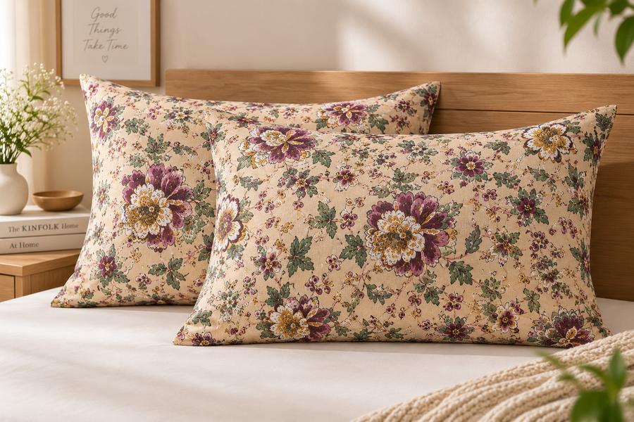 2 Pillow Covers